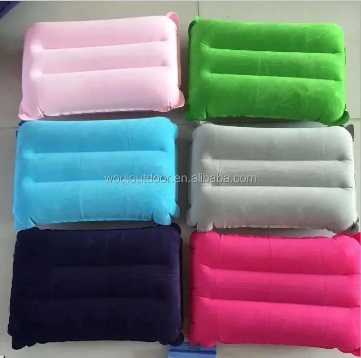 
 Woqi Self-Inflating Camping Pillow - Portable and Durable Inflatable Air Pillow  