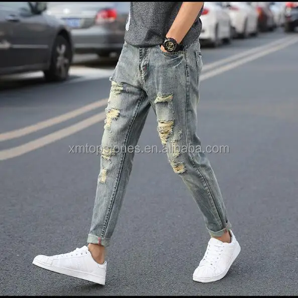 casual straight mid waist denim jeans