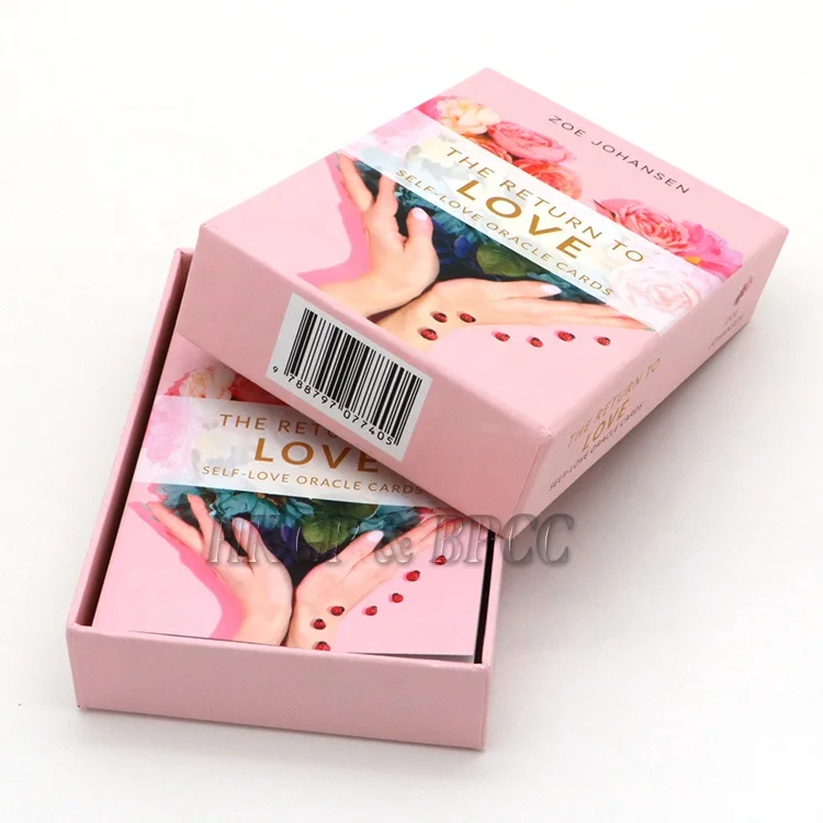 Best Quality Personalized Custom Oracle Card Deck with Book Printing