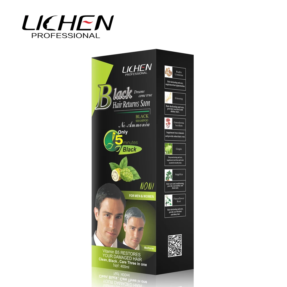 Magic 5 Mins Hair Dye Shampoo for Men and Women