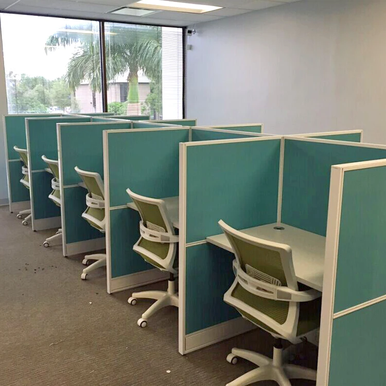 
 Современный Back to Back 4 местный рабочей станции/4 человек рабочих станций (FOHJC-7208)  