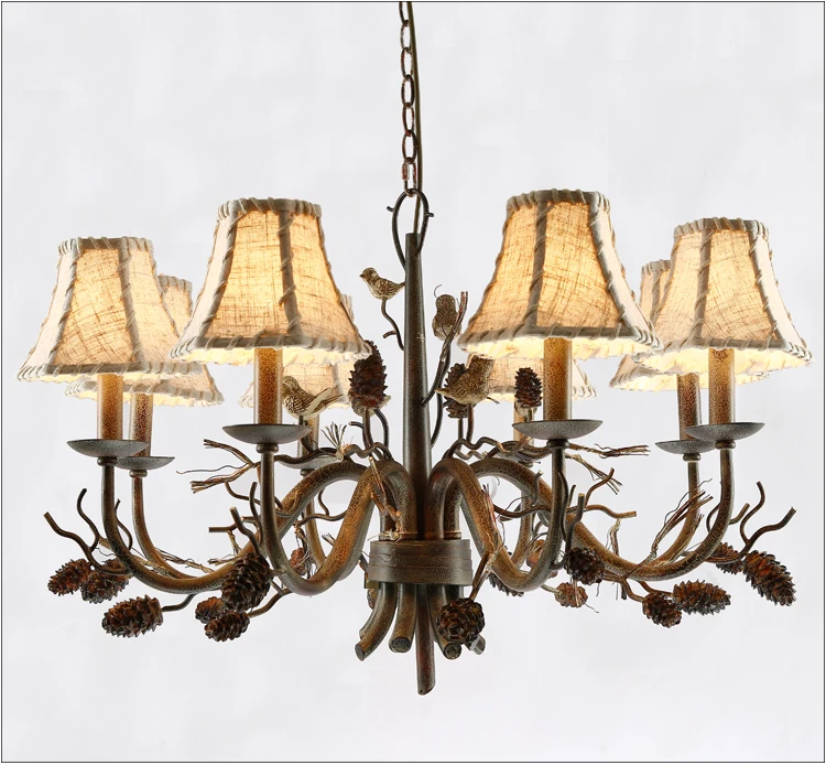 Country Style Traditional Chandeliers Dining Room Rustic Iron And Faux Bird Pinecone Buy Traditional Chandeliers Dining Room Traditional Chandeliers Chandeliers Dining Room Rustic Product On Alibaba Com