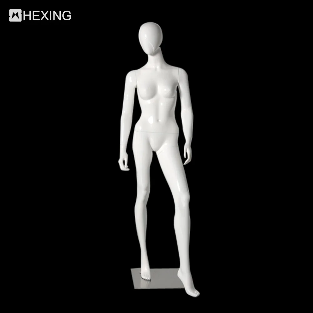 マネキン隊女性セックスポーズ高光沢のある白人女性スカルプトマネキン