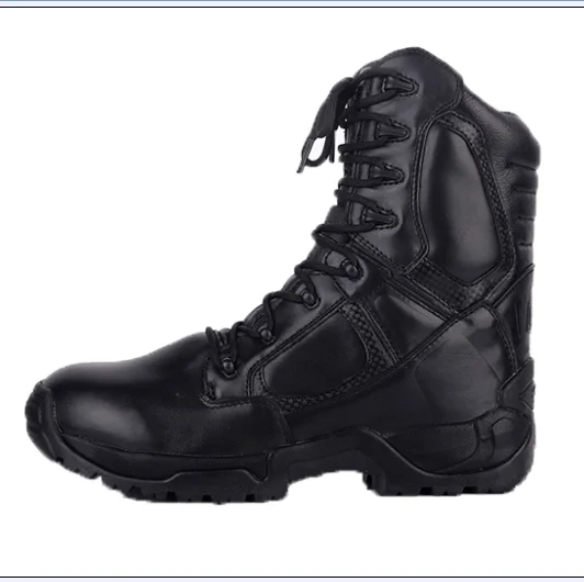 black patrol boots