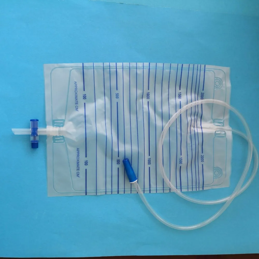 一次性尿袋收集器与 t 阀为儿科 whalesaler