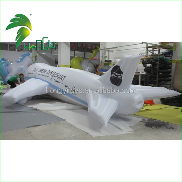 Customized Pvc Inflatable Plane , Inflatable Airplane Model