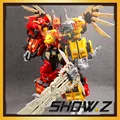 Show Z Store G1 Transformation Jinbao MMC Predaking Feral Rex 60cm Action Figure Toy No