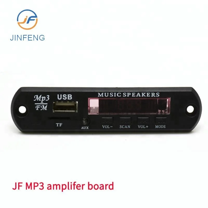 Цифровой Usb Fm Mp3 плеер Автомобильный аудио модуль 12 В Mp3 Усилитель