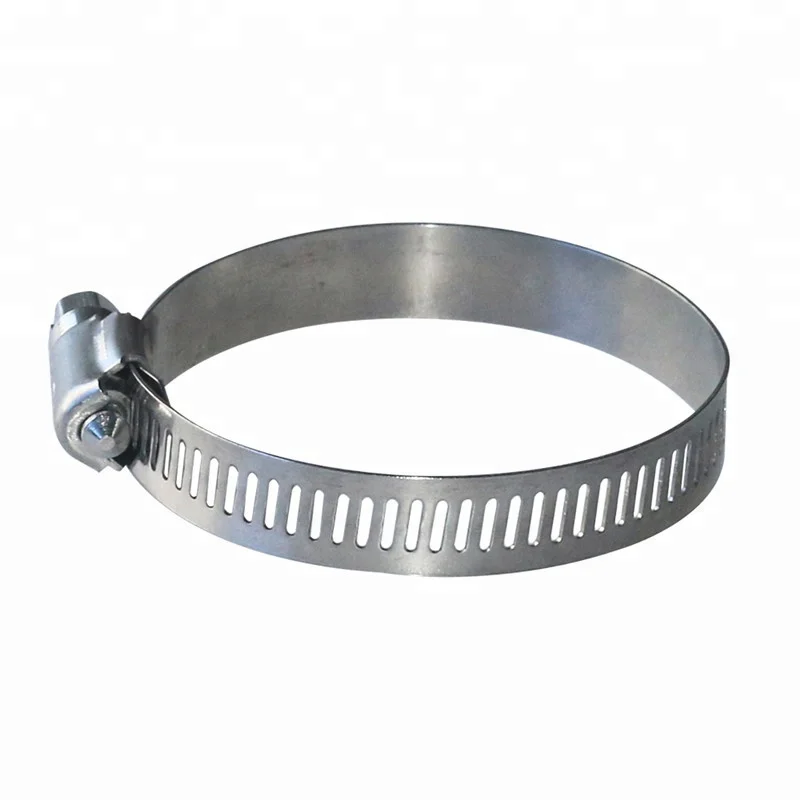 eastop high quality screw hydraulic stainless steel hose clamp reinforced adjustable British Type Worm Drive Hose Clamp