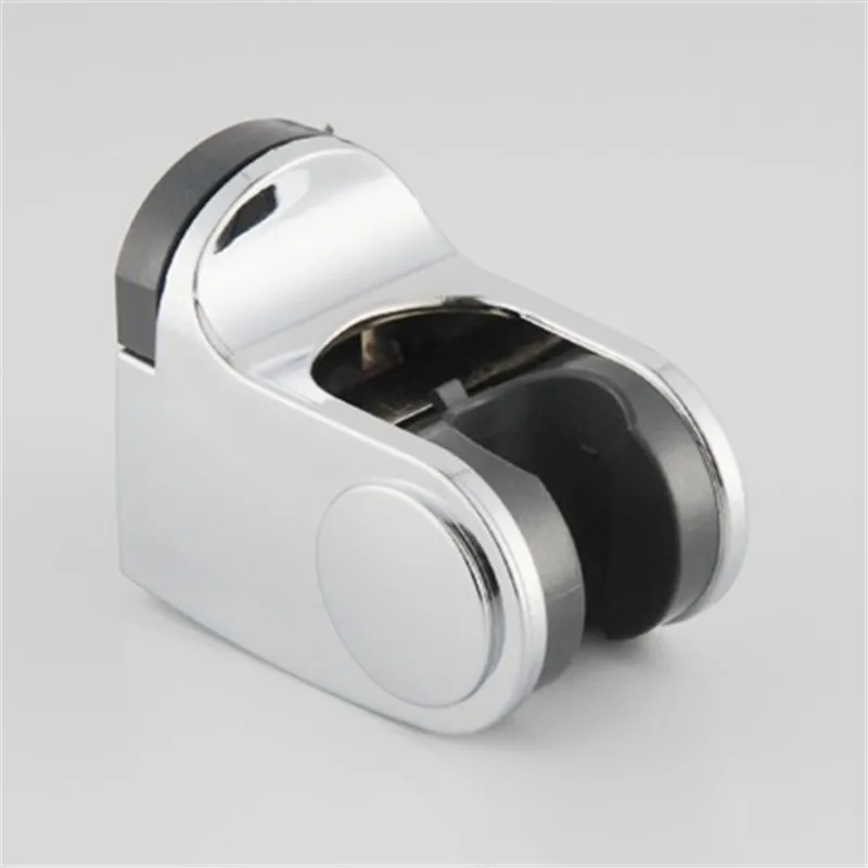 Handheld Shower Holder Adjustable Fixed Shower Seat ABS Chrome Shower Head Seat Bathroom Accessories
