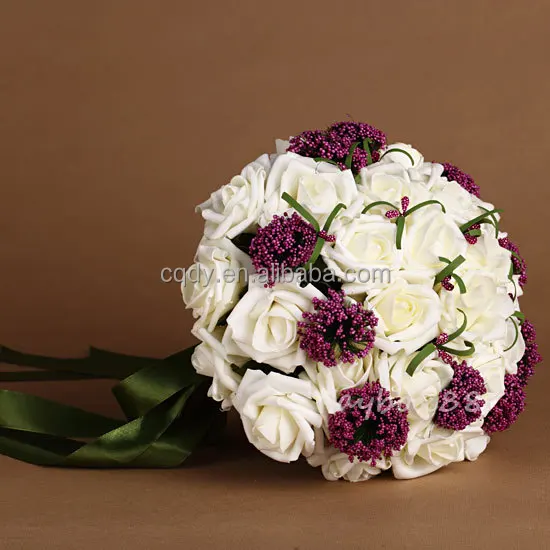 実際のタッチ造花ブライダルブーケ偽の花の結婚式のブーケ Buy 造花の結婚式のブーケ 花嫁の手の花束 ブライダルブーケ Product On Alibaba Com