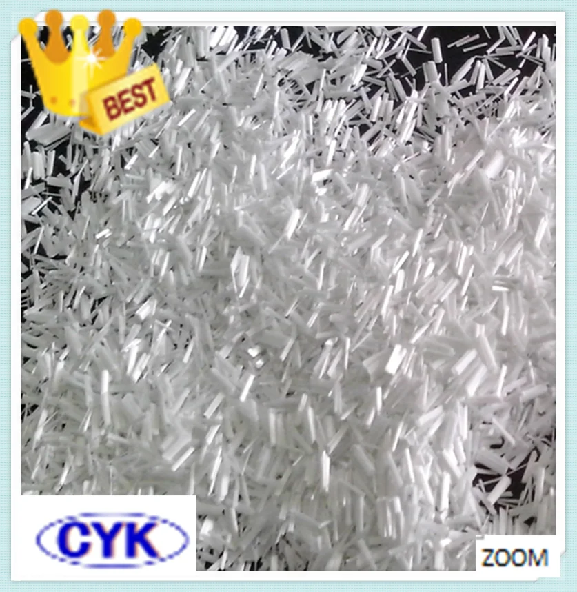 E Стекло рубленых прядей для БМК или мраморным