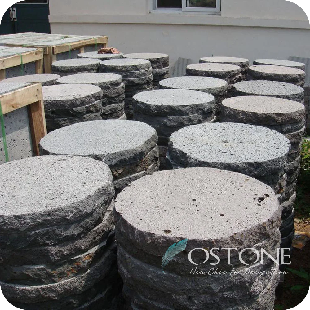 new arrival customized landscaping lava stone stepping stones