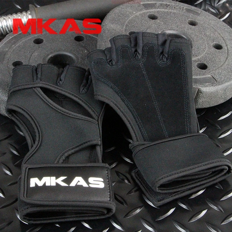 Тренажерный зал гантели противоскольжения фитнес перчатки оптом