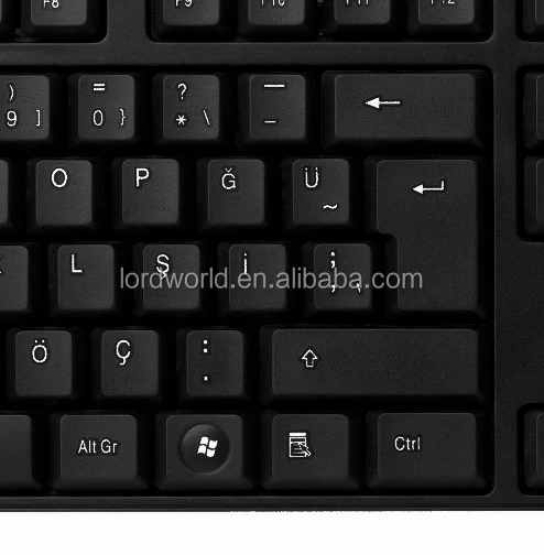 2017 Shenzhen Wired Keyboard With Multi-media Keys and Power Off Button