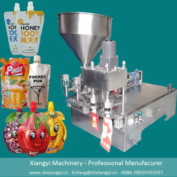 baby food pouch filling machine