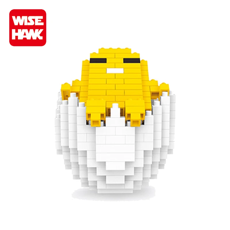 Japanese Plastic Building Block Assembling Toys Gudetama