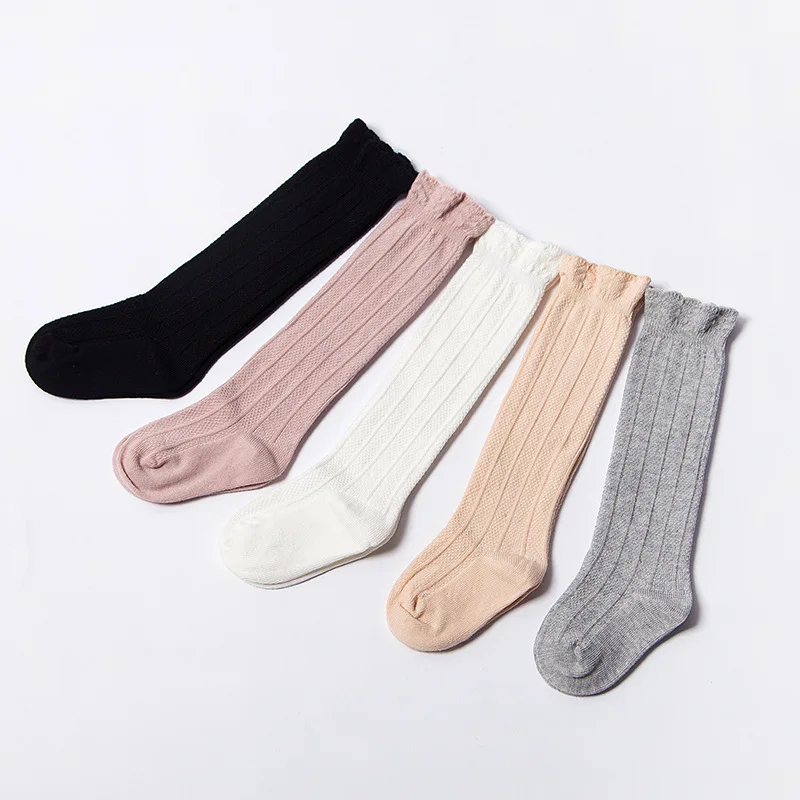 2025 Lovely Baby Kids Toddlers Girls Knee High Socks Tights Custom