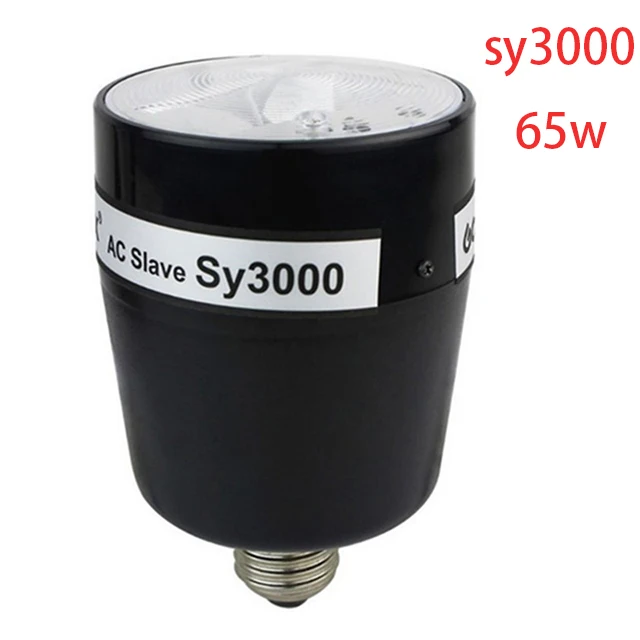 Godox SY3000 Photo Studio Strobe Light E27 Screw AC Slave Flash Strobe Bulb 110V