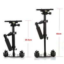 DHL Handheld Camera Stabilizer Compact Steadycam S40 Steadicam 40cm Minicam for Canon Nikon Sony DSLR Camcorder DV Camera Video