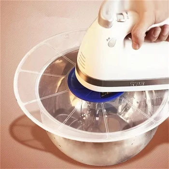 Mixer Splatter Guard, Splashproof Cover For Egg Bowl Whisks Screen Cover  Baking Splash Guard Bowl