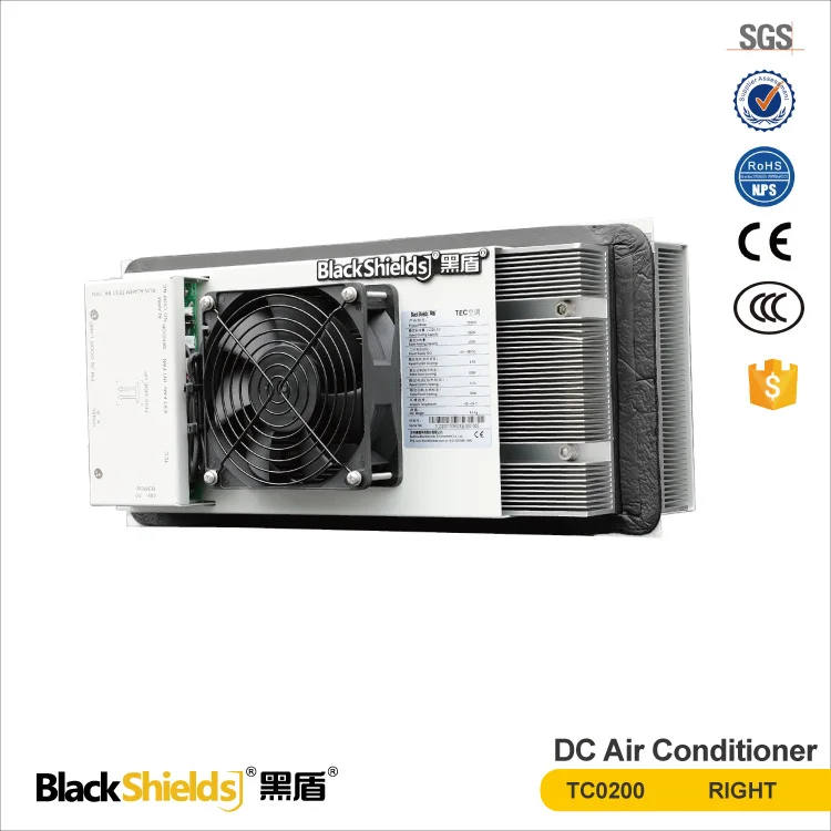 48V DC IP55 200W Cooling Capacity Peltier air Conditioner Thermoelectric Cooler for Electric Cabinet