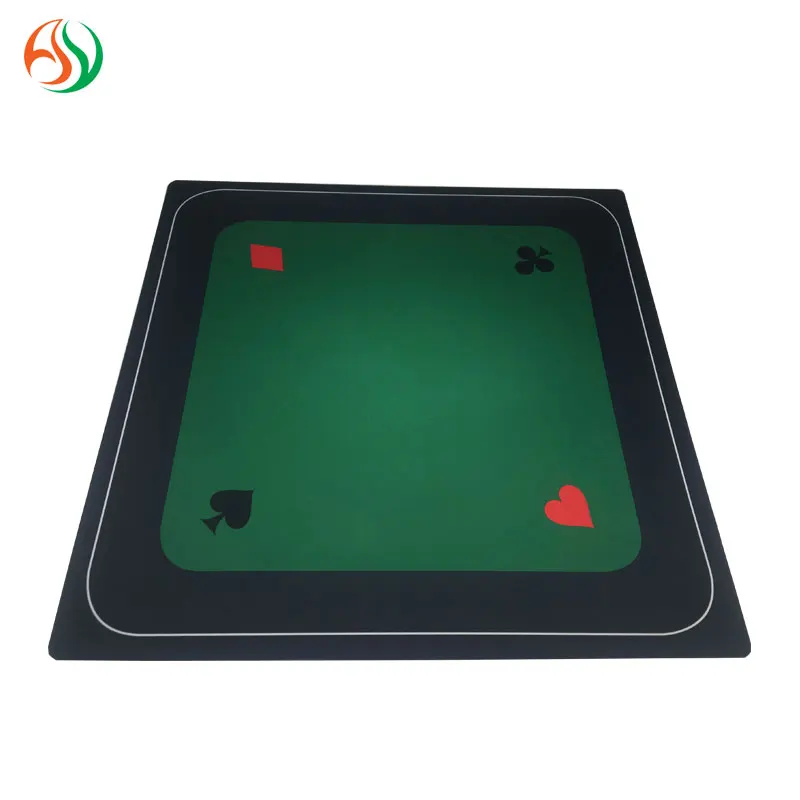 square poker table top