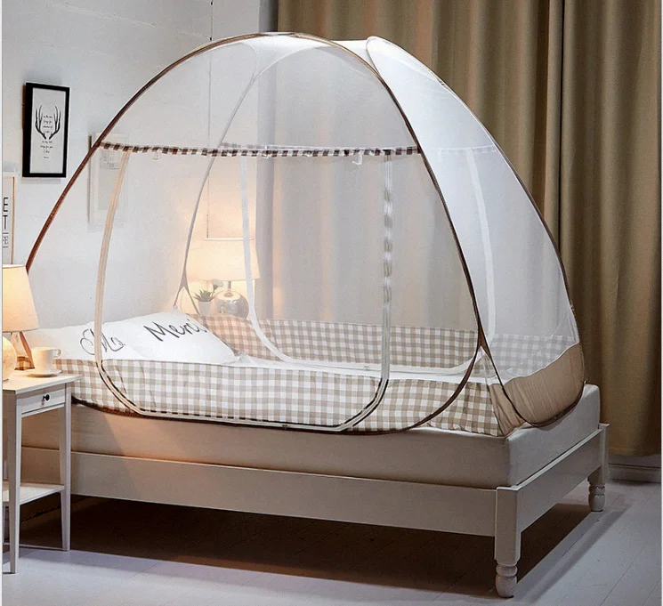 High Quality Foldable Bed Mosquito Net Mosquitera Mosquiteiro Moustiquaire Folding Mosquito Net Tent