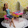 XFC Dressing Table Chair Accessories Set For Dolls Accessory Bedroom Furniture