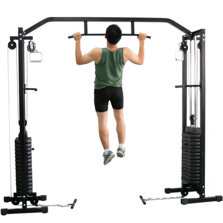 Многофункциональный тренажерный зал комплексное тренировочное оборудование двойной кабель кроссовер фитнес-машина