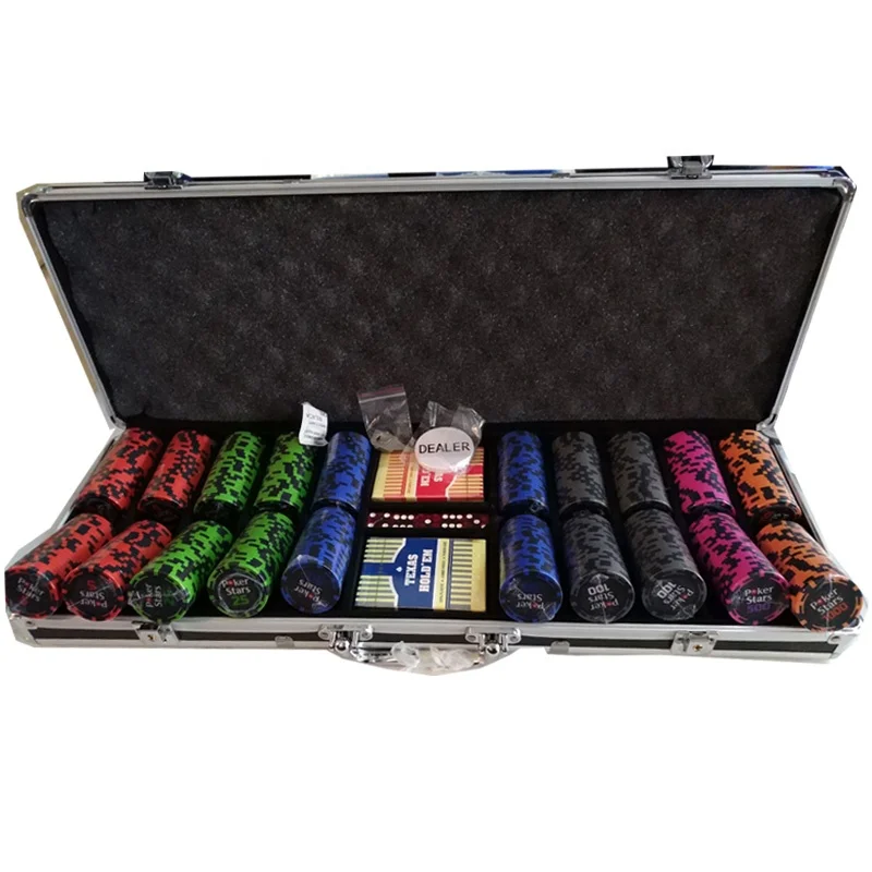 Набор покерных чипов 14 г под заказ для казино