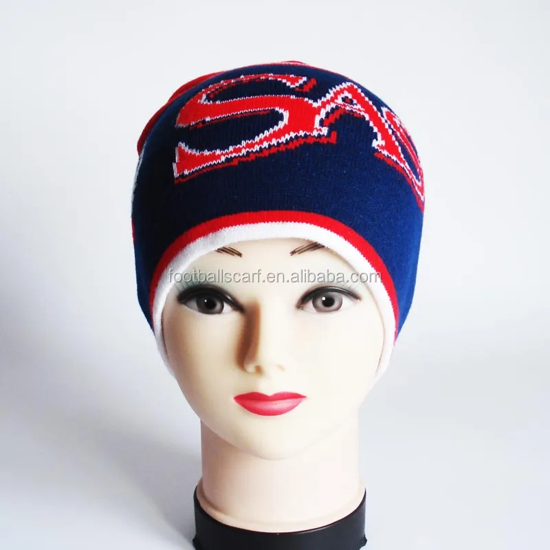 High Quality Wholesale Knitted Adults Customized Design Winter Beanie Hat