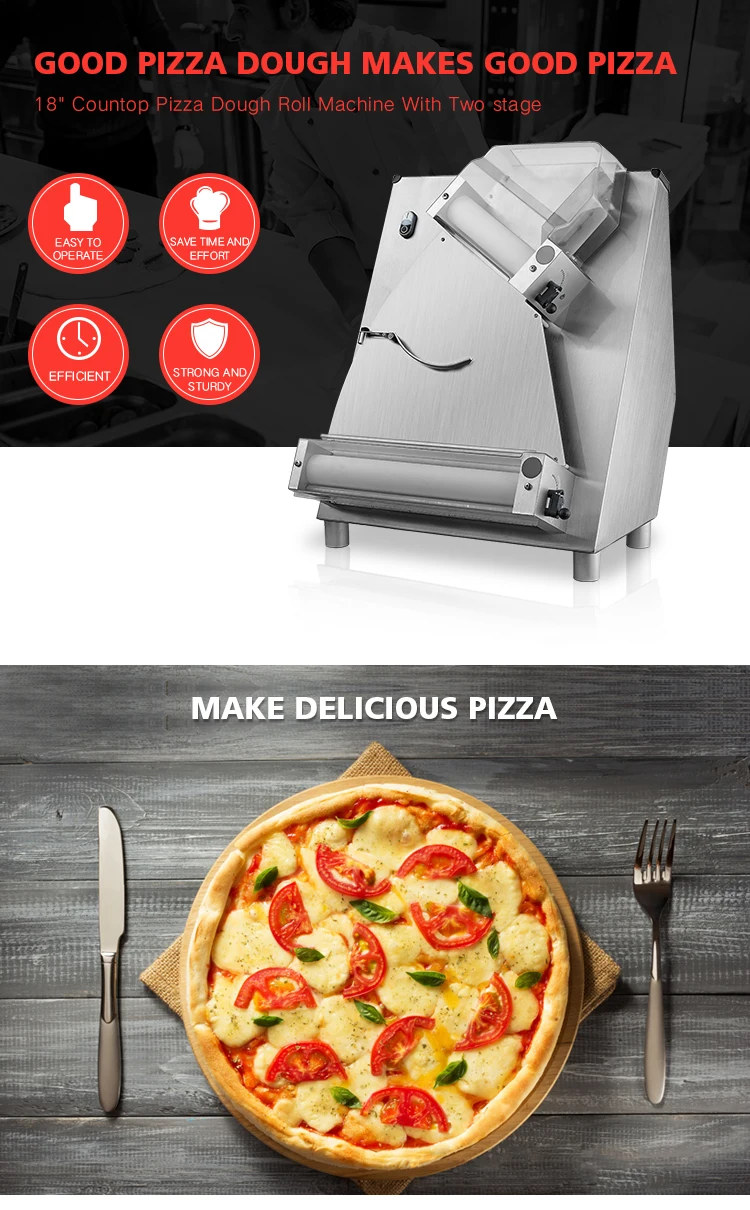 Small Dough Roller Pizza Rolling Machine Machine Et-Apd-30 - China Electric Dough  Roller, Dough Roller