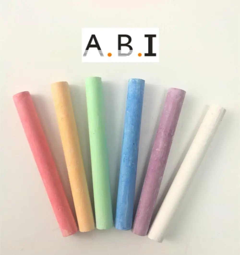 Белая меловая коробка из карбоната кальция