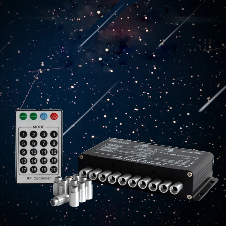 5 Вт, 10 отверстий, светодиодный волоконно-оптический свет