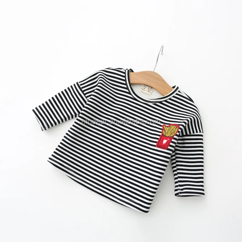 2017 новое поступление детская вязаная одежда пуловер в полоску детские свитера