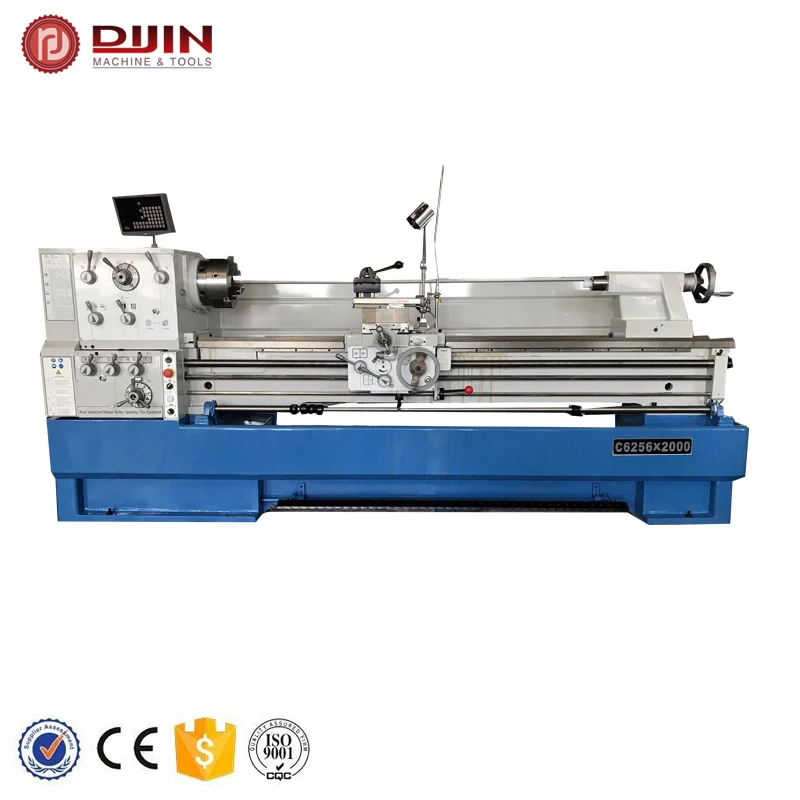 Good Price of Metal Lathe 510mm Manual Lathe Machine C6251 With Big Bore 80mm Lathe Metal Working Machine
