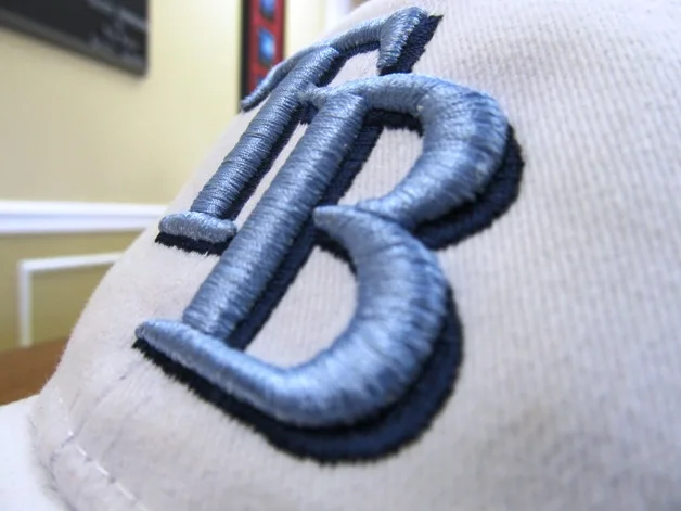 High Quality Custom Popular Puff Effect Letter 3d Embroidery Patch for Clothing