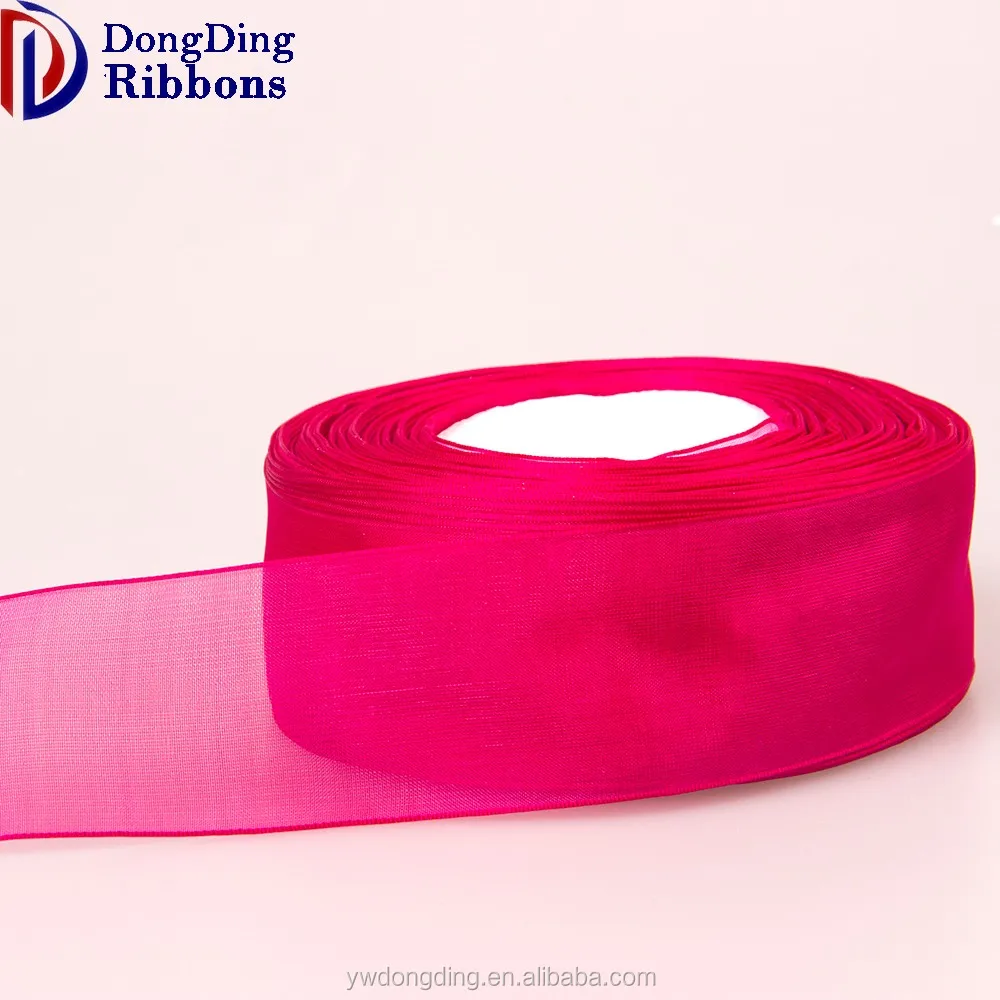 Wholesale Nylon Woven Tissue Ribbon,4cm Silk Sheer Organza Ribbon Buy