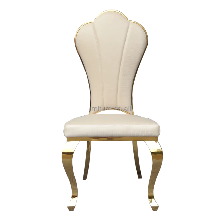 Элегантный и современный стул из нержавеющей стали Свадебные