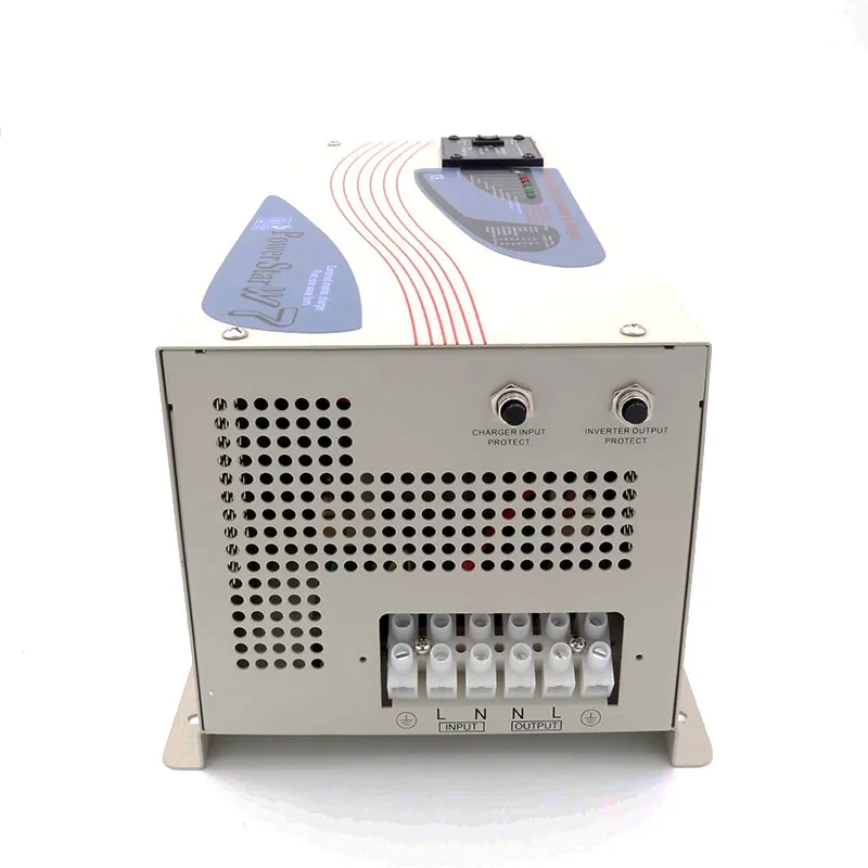 Low Frequency Pure Sine Wave Power Inverter 3000W DC 24V to AC 220V with Charger for Battery