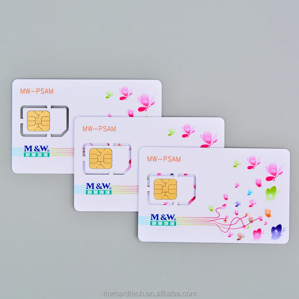 High Security Smart Card PSAM CPU for Prepaid/bank/finance
