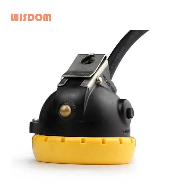 Wisdom KL5Ms led cap lamp USB rechargeable battery with waterproof for miner work