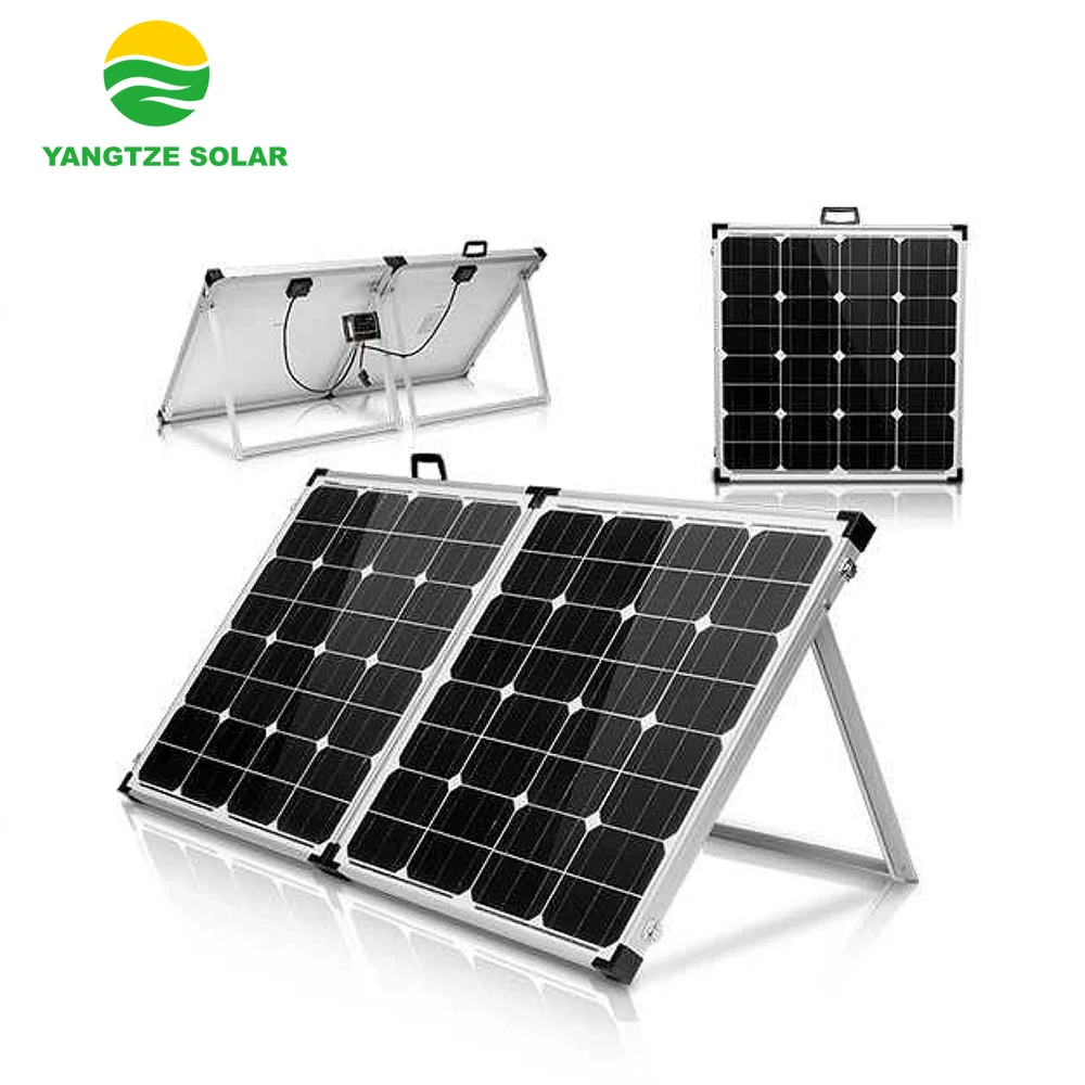 Yangtze solar panel foldable 100w foldable solar panel kit with bag