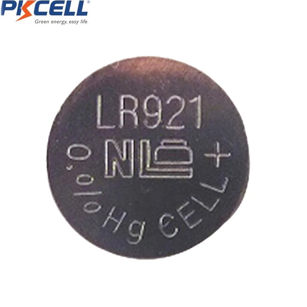 Pkcell アルカリボタン電池 1.5V AG6 171 370 371 LR69 LR920 LR921 非充電式腕時計電池