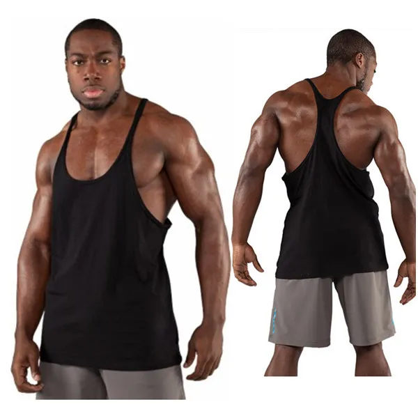 Source Y tank tops for men 100% bodybuilding on