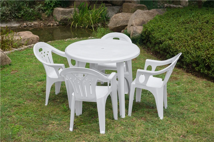 Wholesale Stackable Large Garden Pp Plastic Chair White Plastic Chair