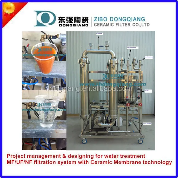 Multichannel Alumina Filter Element Ceramic Membrane for Slurry Water Treatment