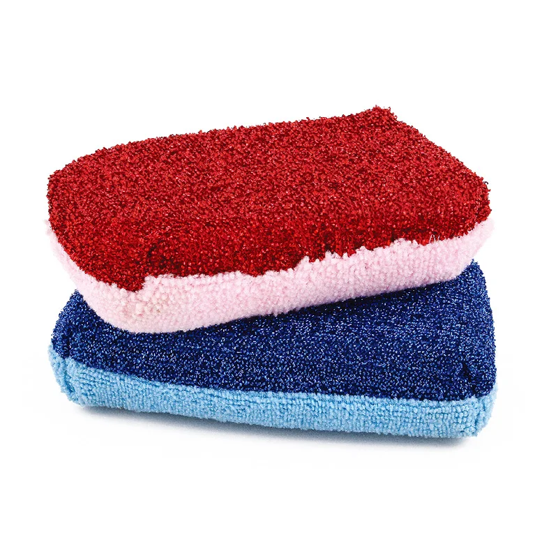 Mesh Net Kitchen Cleaning Sponge Scrub Scourer