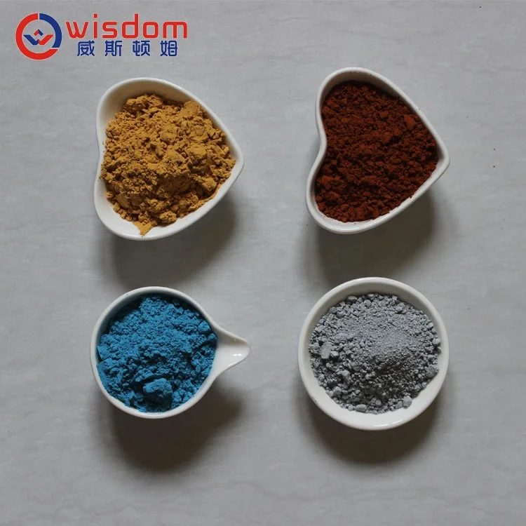 Цветной керамический порошковый пигмент устойчивый к высоким